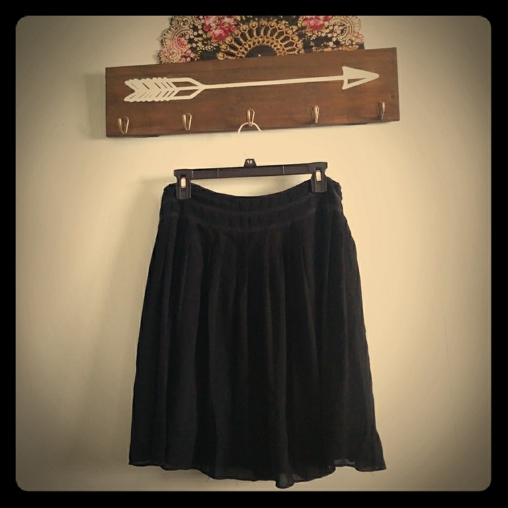 Black Midi Skirt